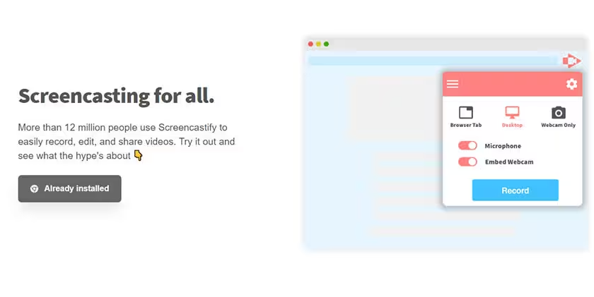 Screencastify Submit