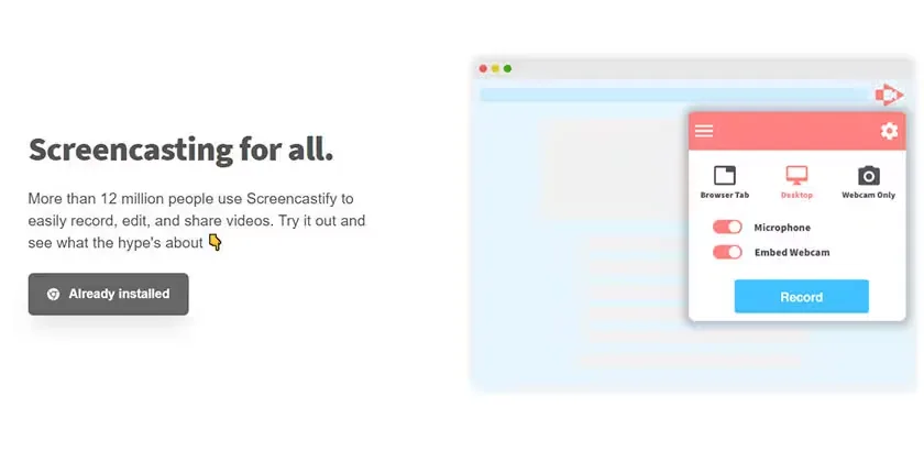 Screencastify Submit